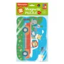 Puzzle magnetic Fisher Price A5 Calatoria vesela, 12 piese foto