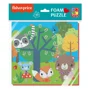 Puzzle moale Vladi Toys, Fisher Price Animale din padure, 25 piese