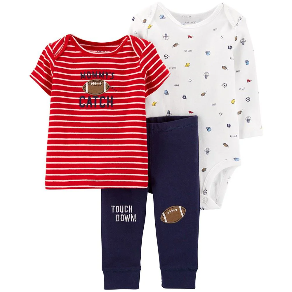 Carter's Set 3 piese Sport Pantaloni, top si body foto