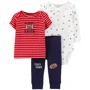 Carter's Set 3 piese Sport Pantaloni, top si body foto