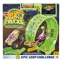 Set de joaca Hot Wheels Pistele monstrului, Straluceste in intuneric