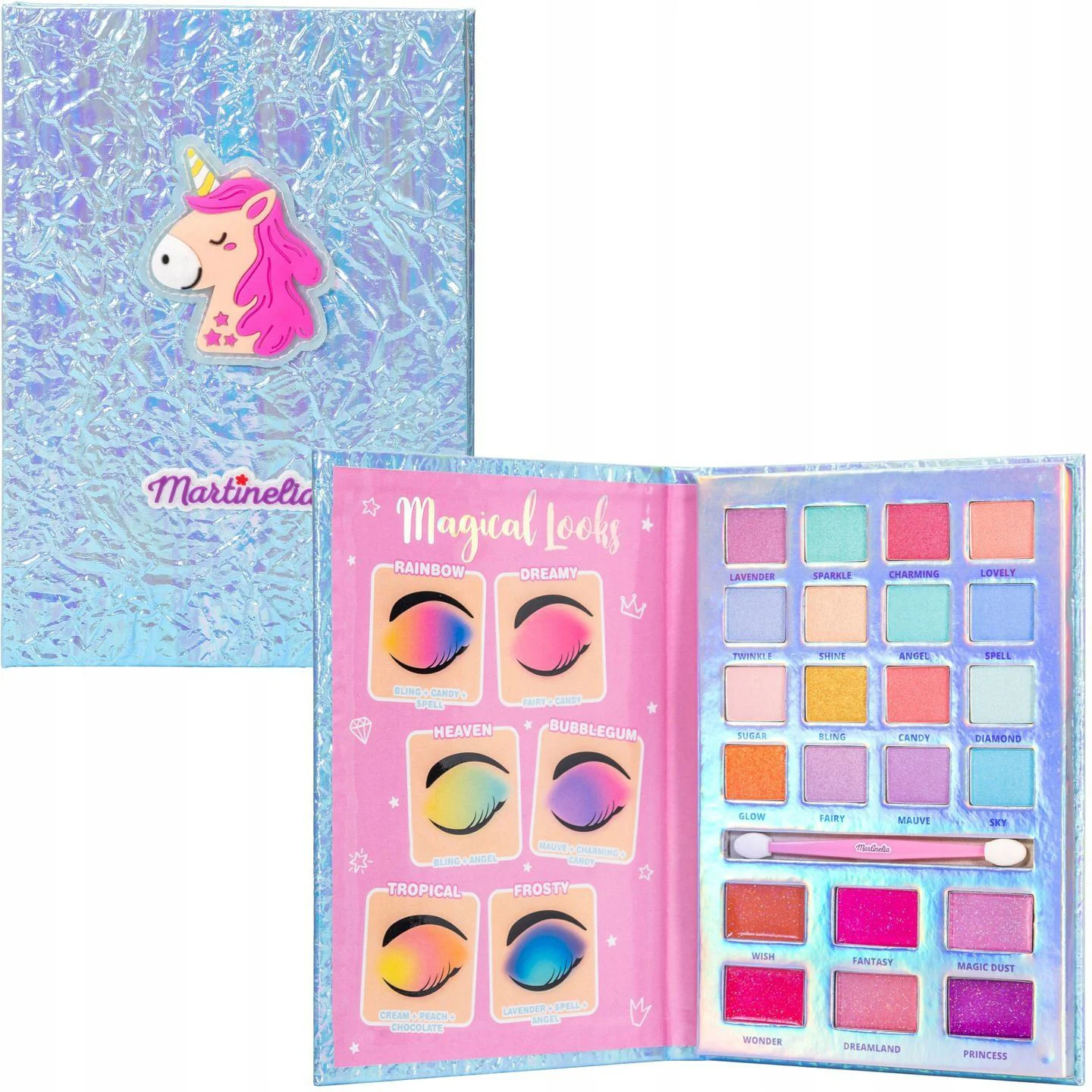 Paleta de machiaj Martinelia de tip agenda, Unicorn Magical Looks foto