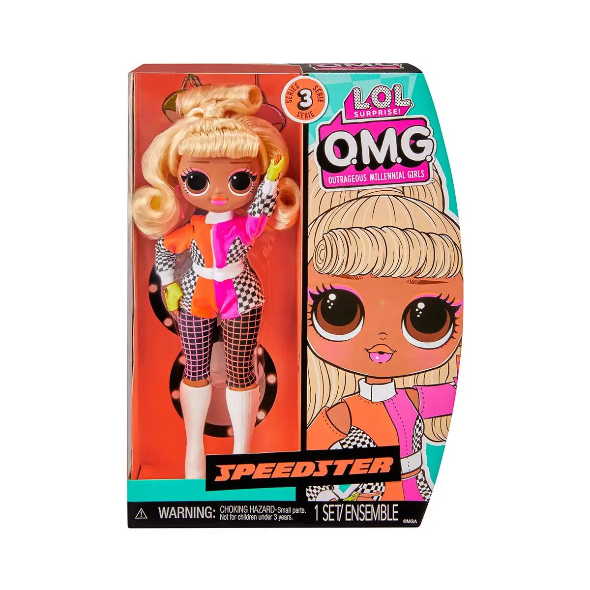 image for Papusa cu accesorii L.O.L. Surprise! OMG HoS S3 Speedster foto