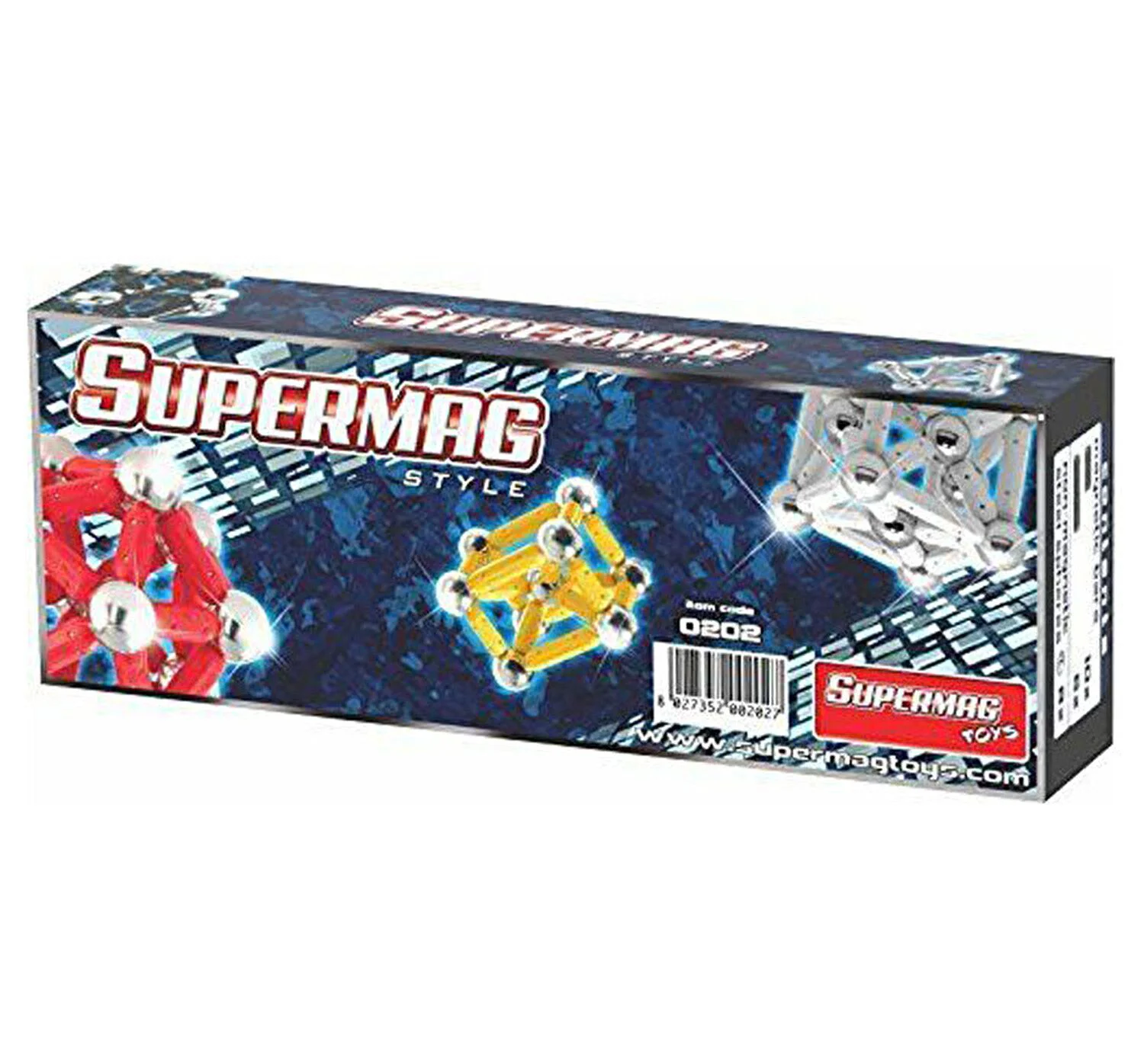 Магнитный конструктор Supermag Style 14+, 24 шт.