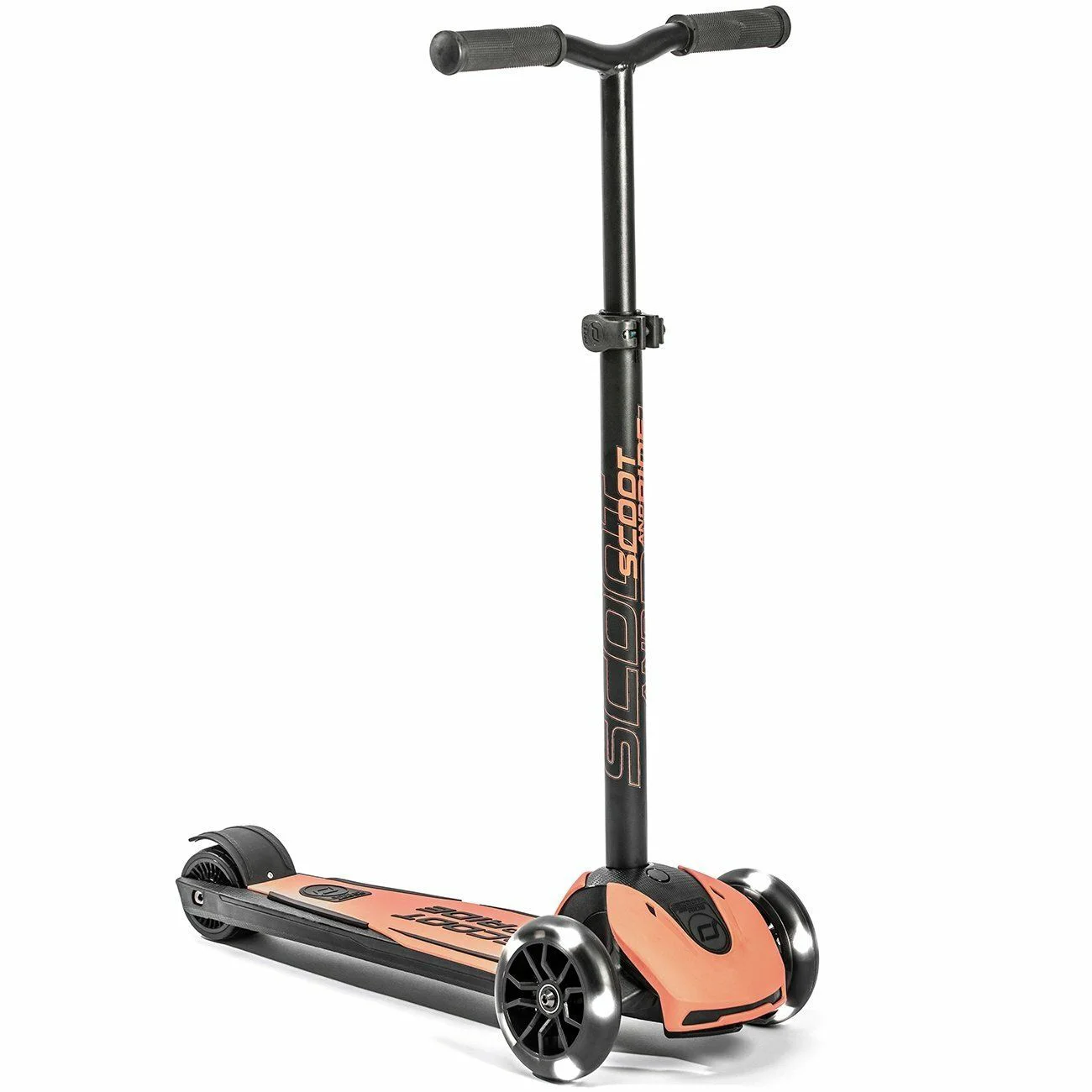 Cамокат cкладной Scoot & Ride HighwayKick K5 Led Peach foto