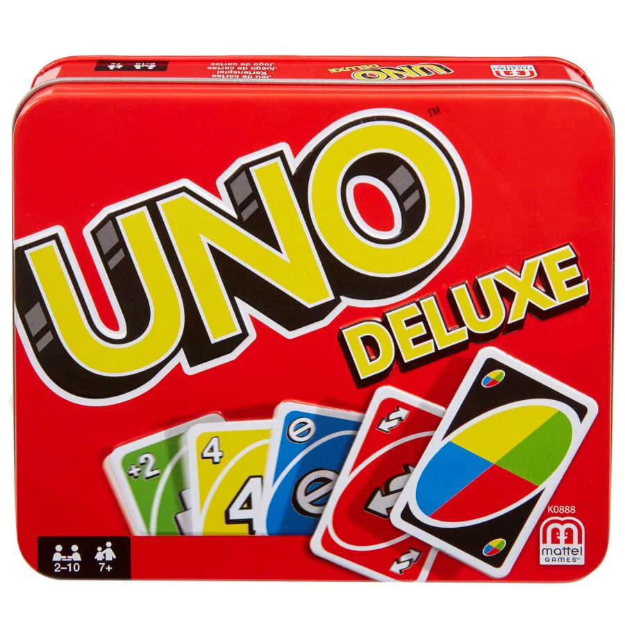 Игра карточная Mattel UNO Deluxe