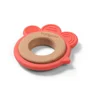 Кольцо для прорезывания зубов BabyOno Цыпленок из дерева и силикона foto