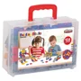 Constructor Pilsan Building Blocks, 128 piese