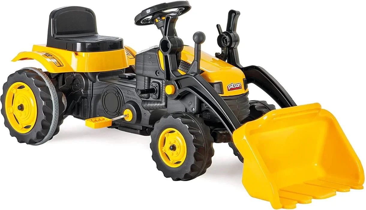 Tractor-excavator Pilsan cu pedale active
