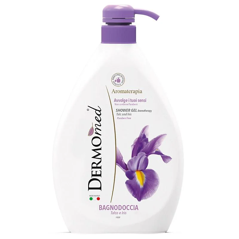 Gel de dus Dermomed Iris cu dozator, 1000 ml