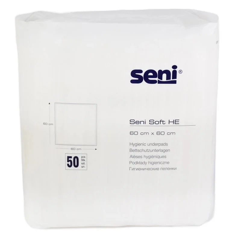 Пеленки гигиенические Seni Soft (60x60 cм), 50 шт.