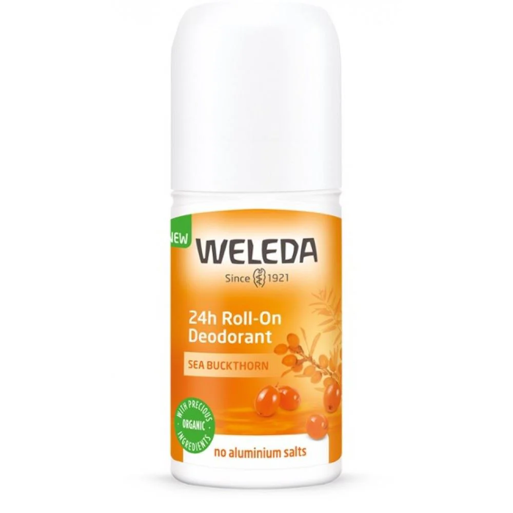 Deodorant Roll-On Weleda 24h cu catina, 50 ml