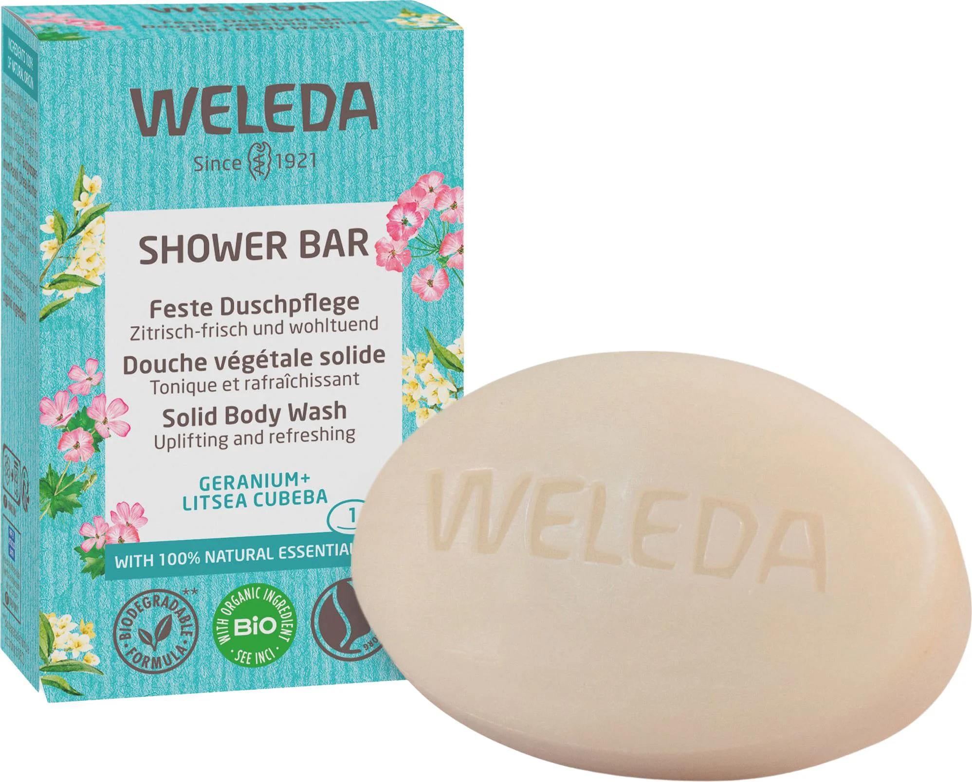 image for Sapun vegetal pentru dus Weleda Muscate, 75 g foto