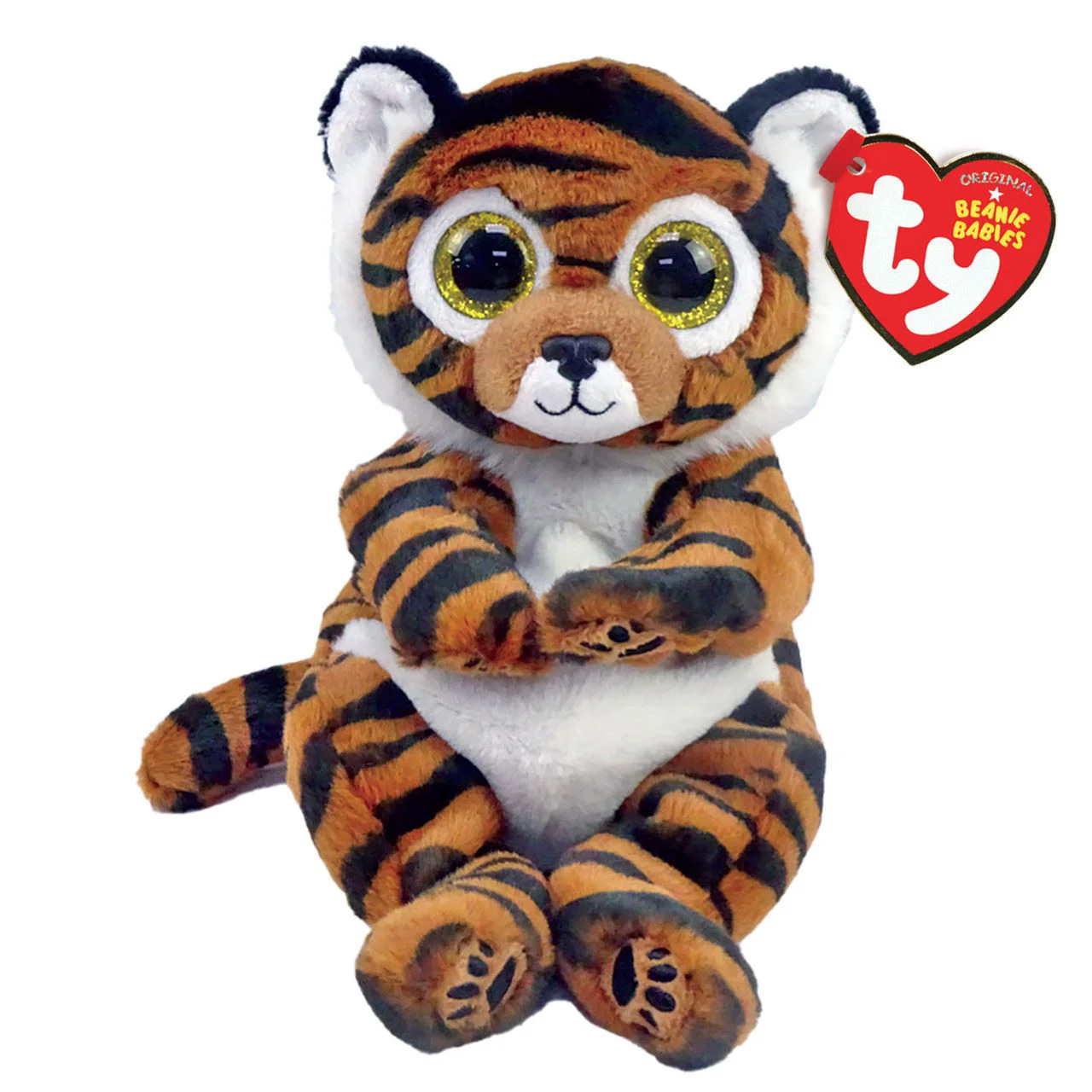 image for Jucarie de plus TY Beanie Bellies Tigrul Clawdia, 20 сm foto