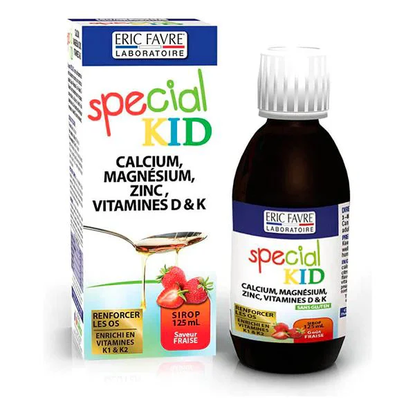 Сироп Ca+Mg+Zn+Витамин Д и К Special Kid, 125 мл.