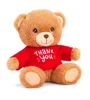 Jucarie de plus Keeleco Ursulet Thank You Bear, 15 cm foto