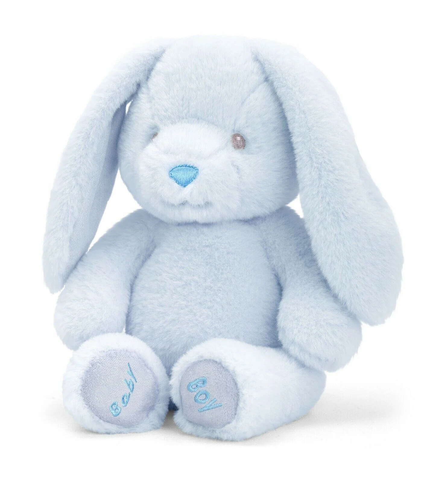 Jucarie de plus Keeleco Iepuras Baby Boy, 20 cm foto