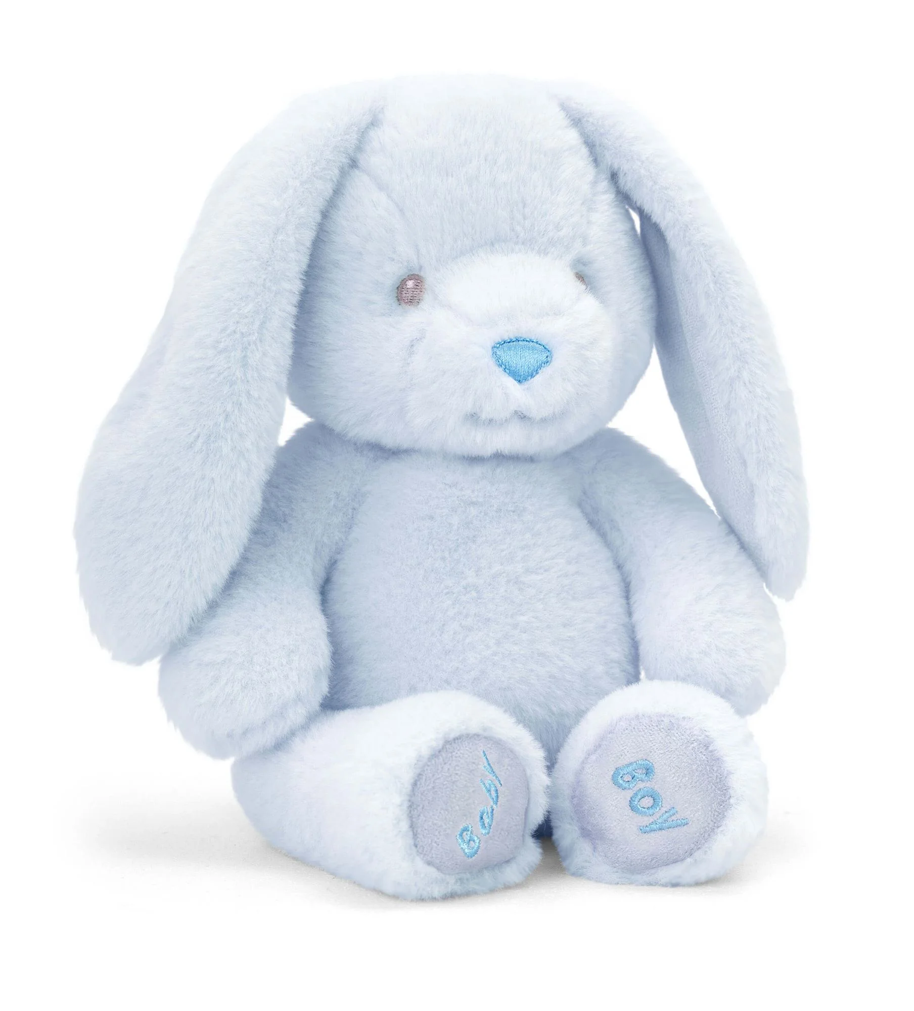 Jucarie de plus Keeleco Iepuras Baby Boy, 25 cm foto