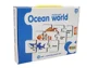 Puzzle educativ LeanToys Animale Marine, 10 tipuri