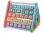 Деревянная многофункциональная развивающая игрушка LeanToys Буквы и цифры, маркерная доска