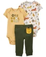 Carter's Set 3 piese Pantaloni si 2 body Safari foto