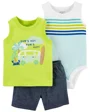 Carter's Set 3 piese Body, maiou si pantaloni scurti Vacanta foto