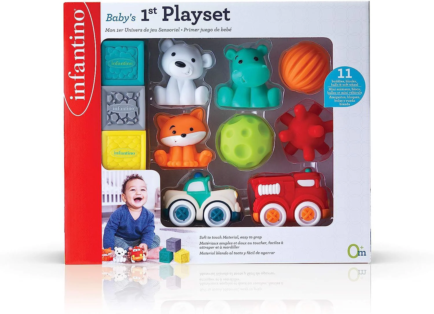 Set de joaca Infantino N1 cu diferite jucarii foto