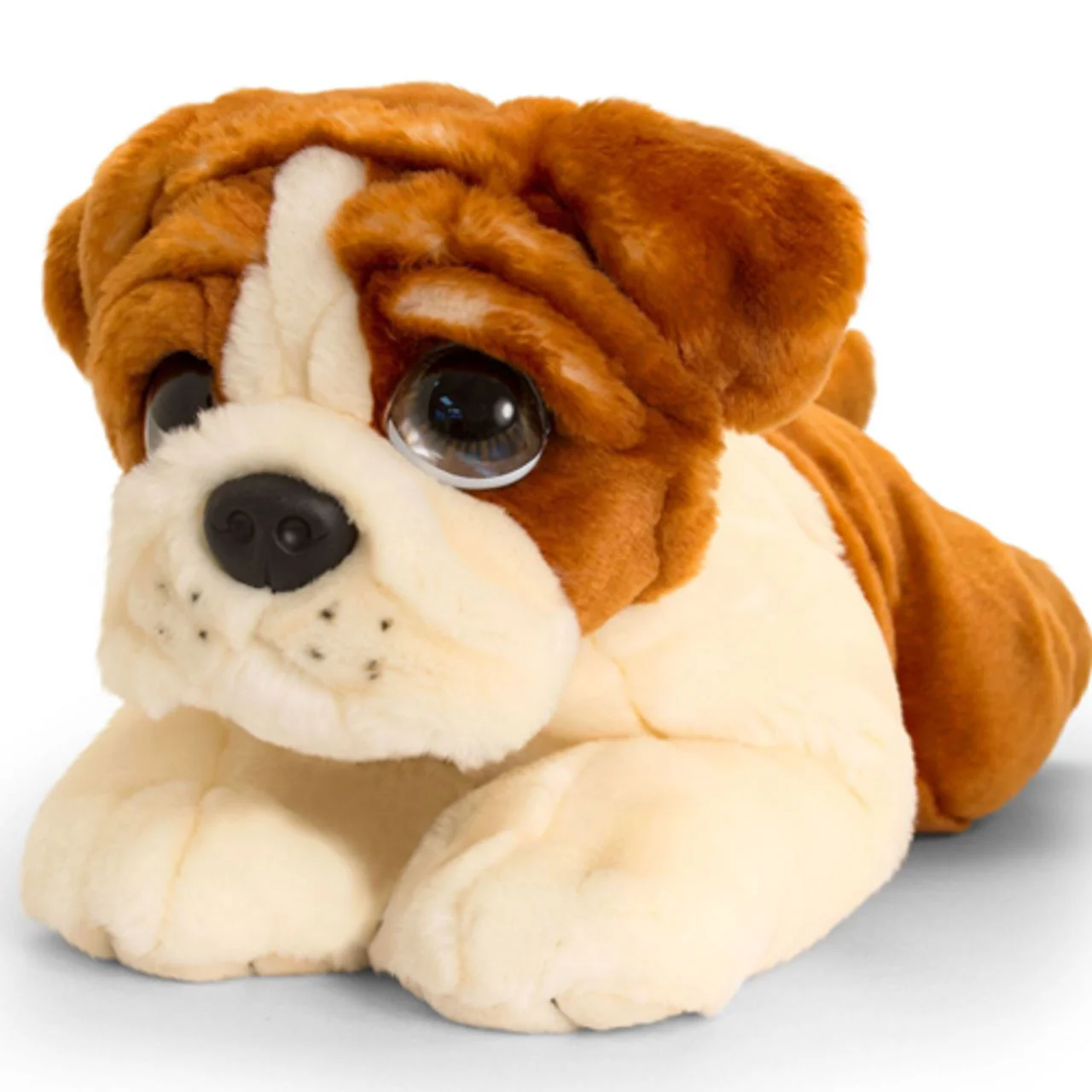 Jucarie de plus Signature Cuddle Puppy Bulldog, 47 cm