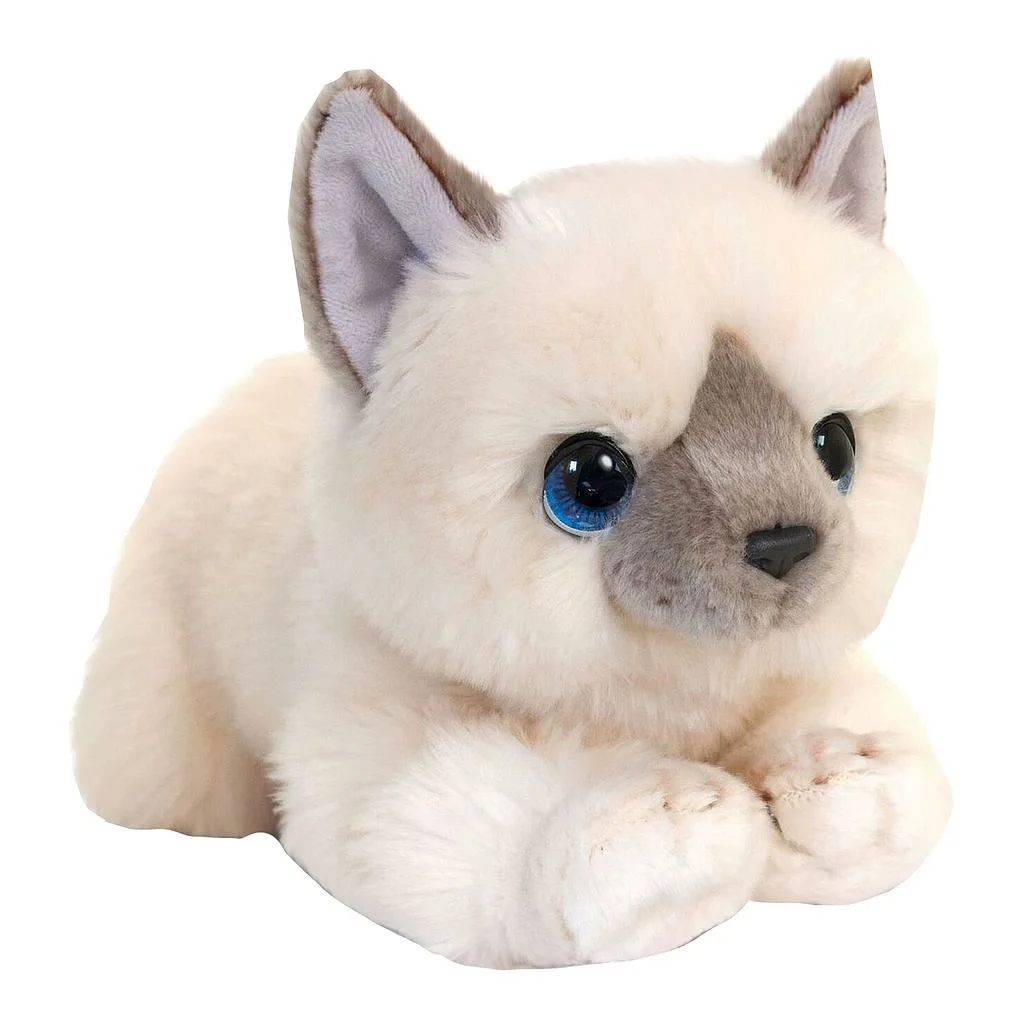Мягкая игрушка Signature Cuddle Котенок кремовый, 32 см foto