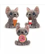 Jucarie de plus Keeleco Buldog francez, 20 cm, 3 tipuri foto