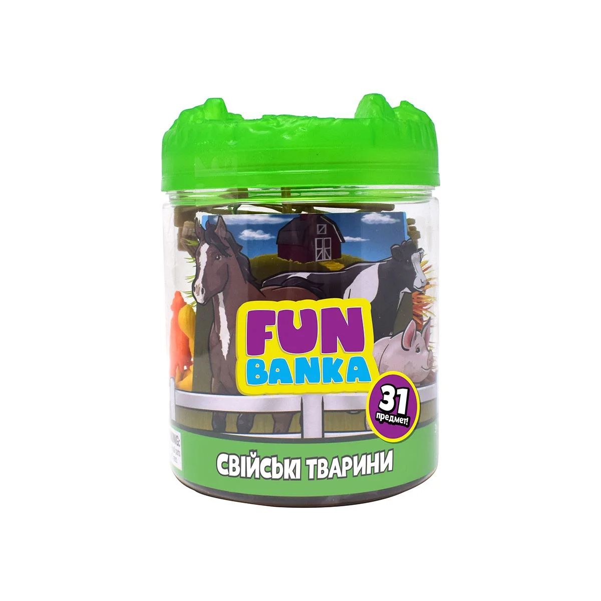 Игровой набор Fun Banka Домашние животные, 31 пред.