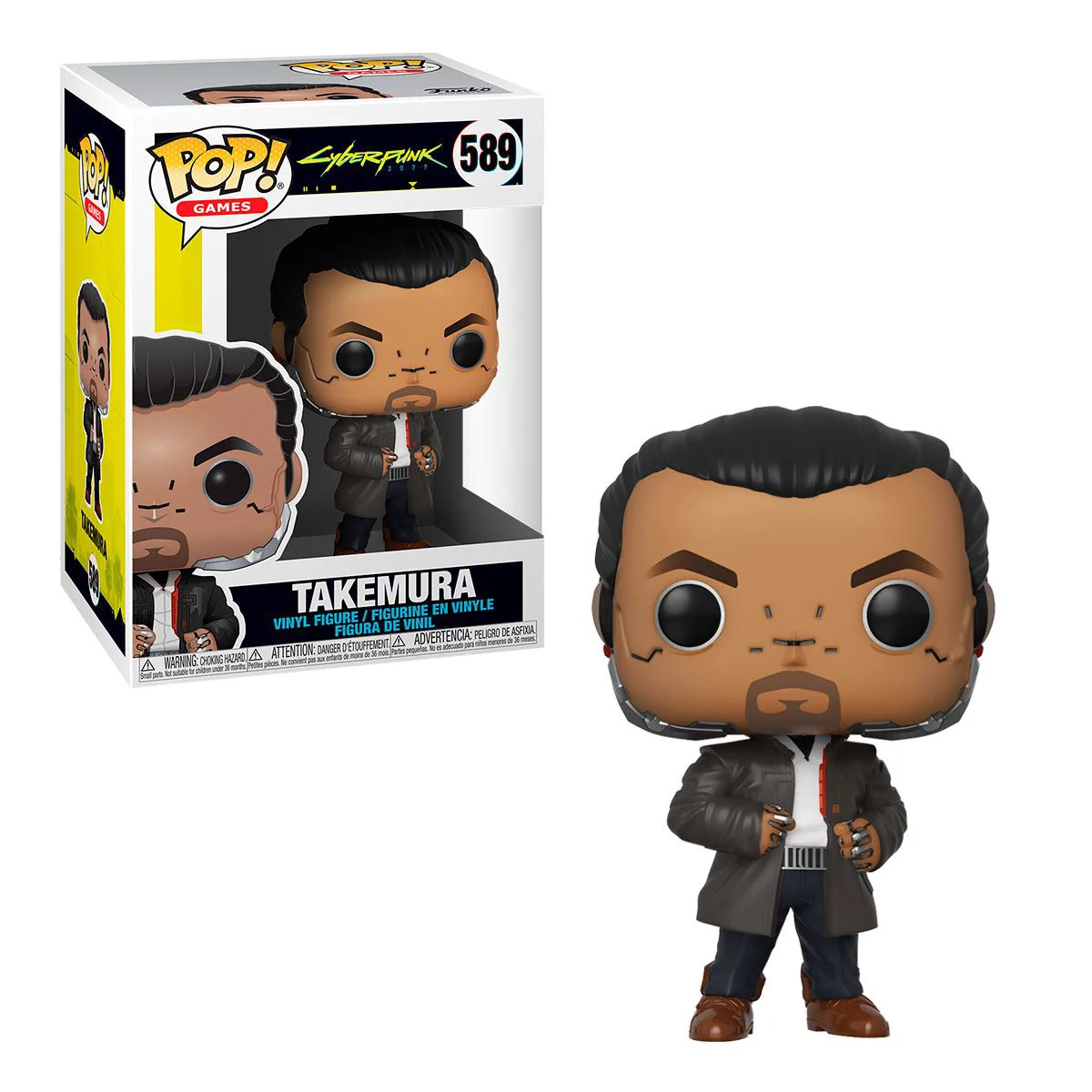 Figurina Funko Pop! Cyberpunk 2077- Takemura foto