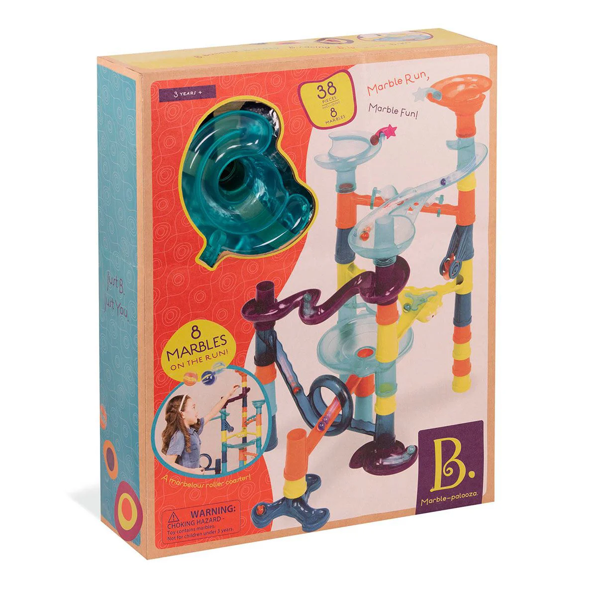 Set de joaca Battat Marble Run, Super Labirint