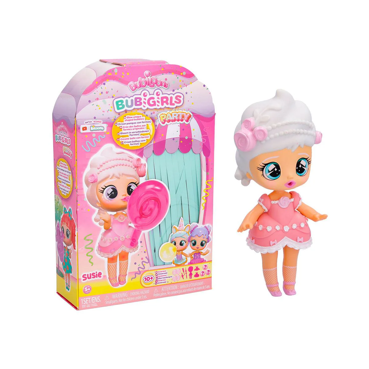 Игровой набор с куклой Bubiloons Малышка Сюзи