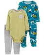 Carter's Set 3 piese Pantaloni, body si pijama Camion foto