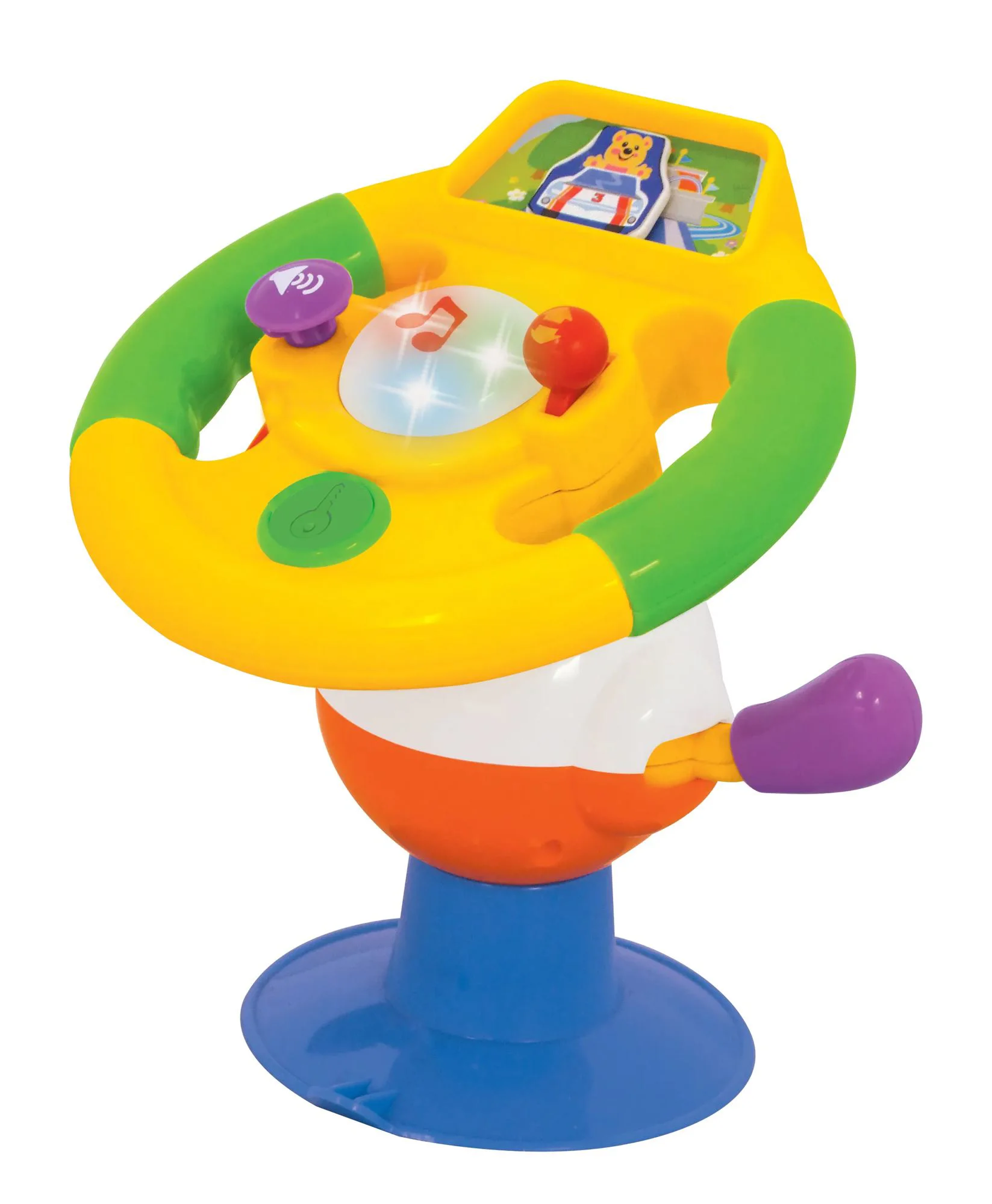 Игрушка на присоске Kiddieland Умный руль