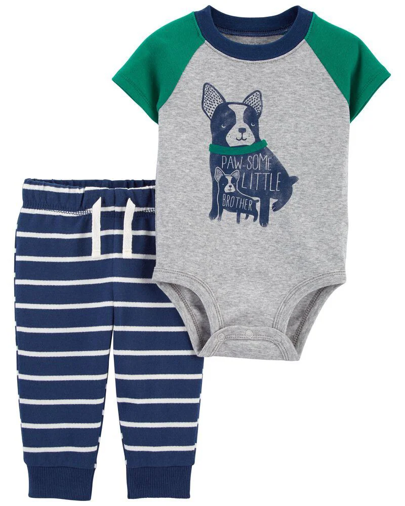 Carter's Set 2 piese Body si pantaloni Catel foto