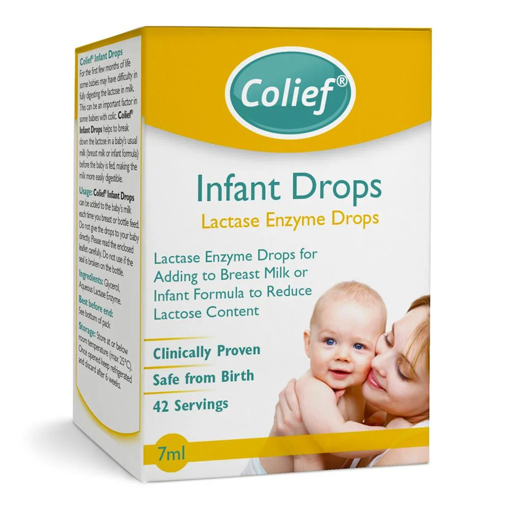 Капли с ферментом лактазой Colief Infant Drops, 7 мл