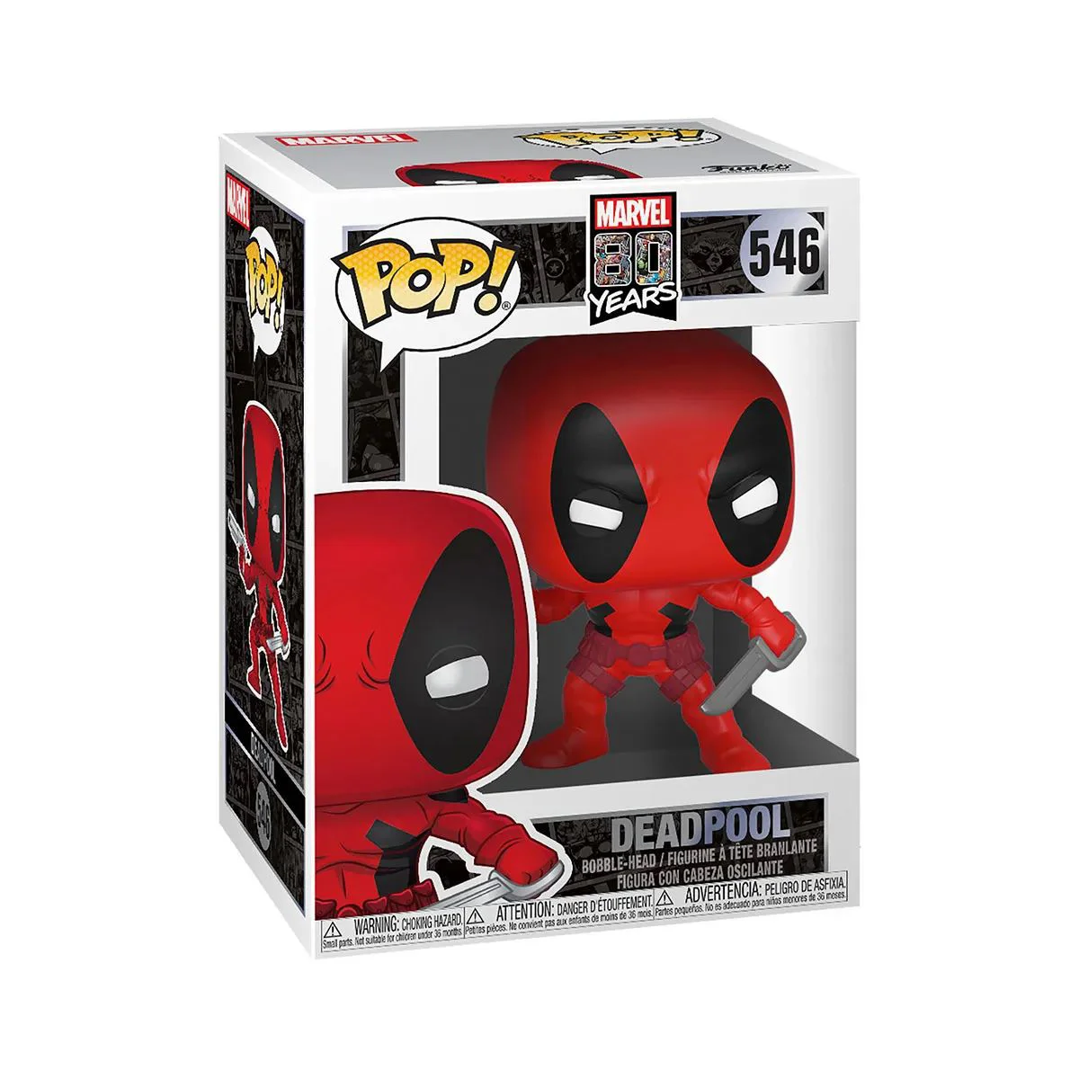 Figurina Funko Pop Deadpool, seria Marvel 80 Years foto