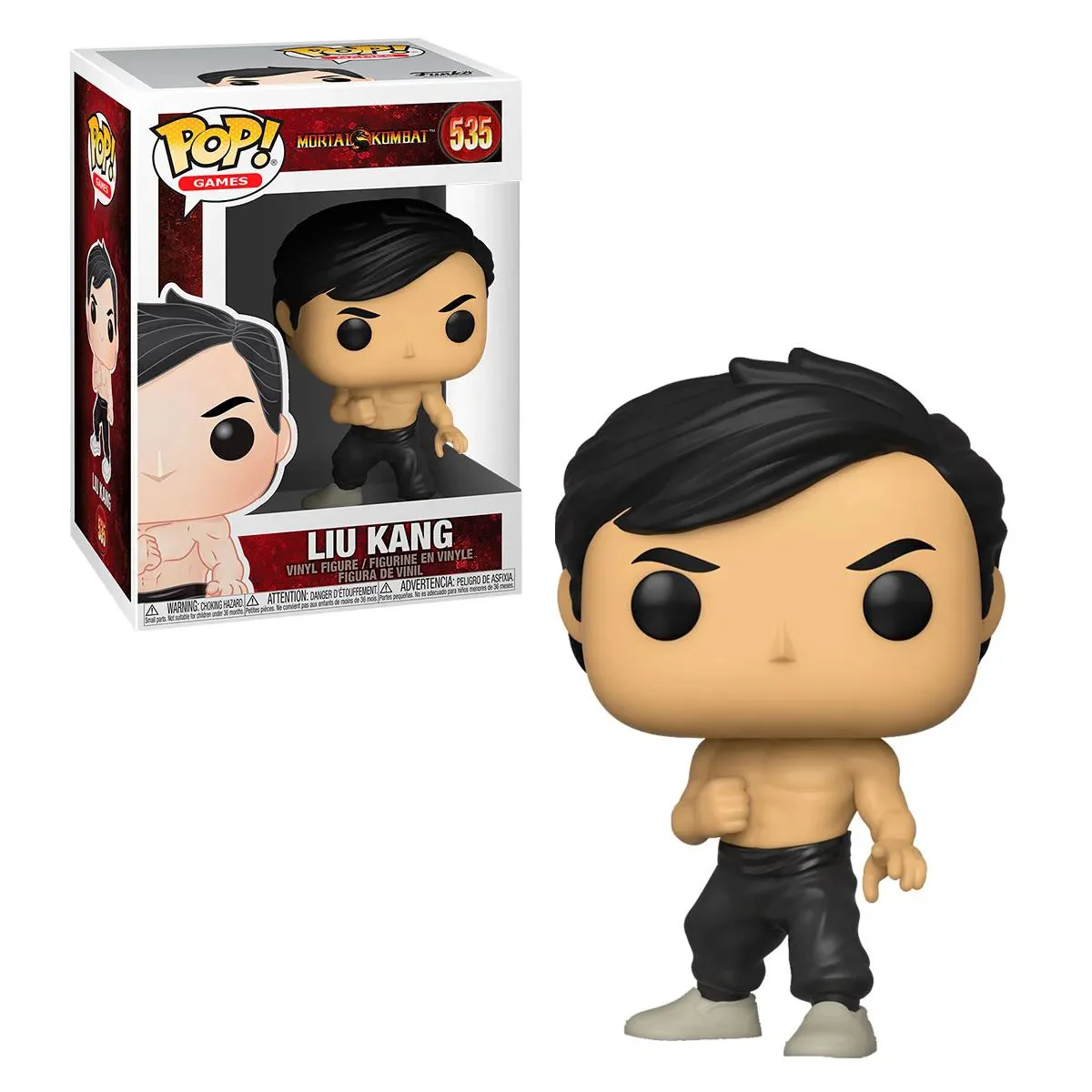 Figurina Funko Pop Liu Kang, seria Mortal Kombat foto