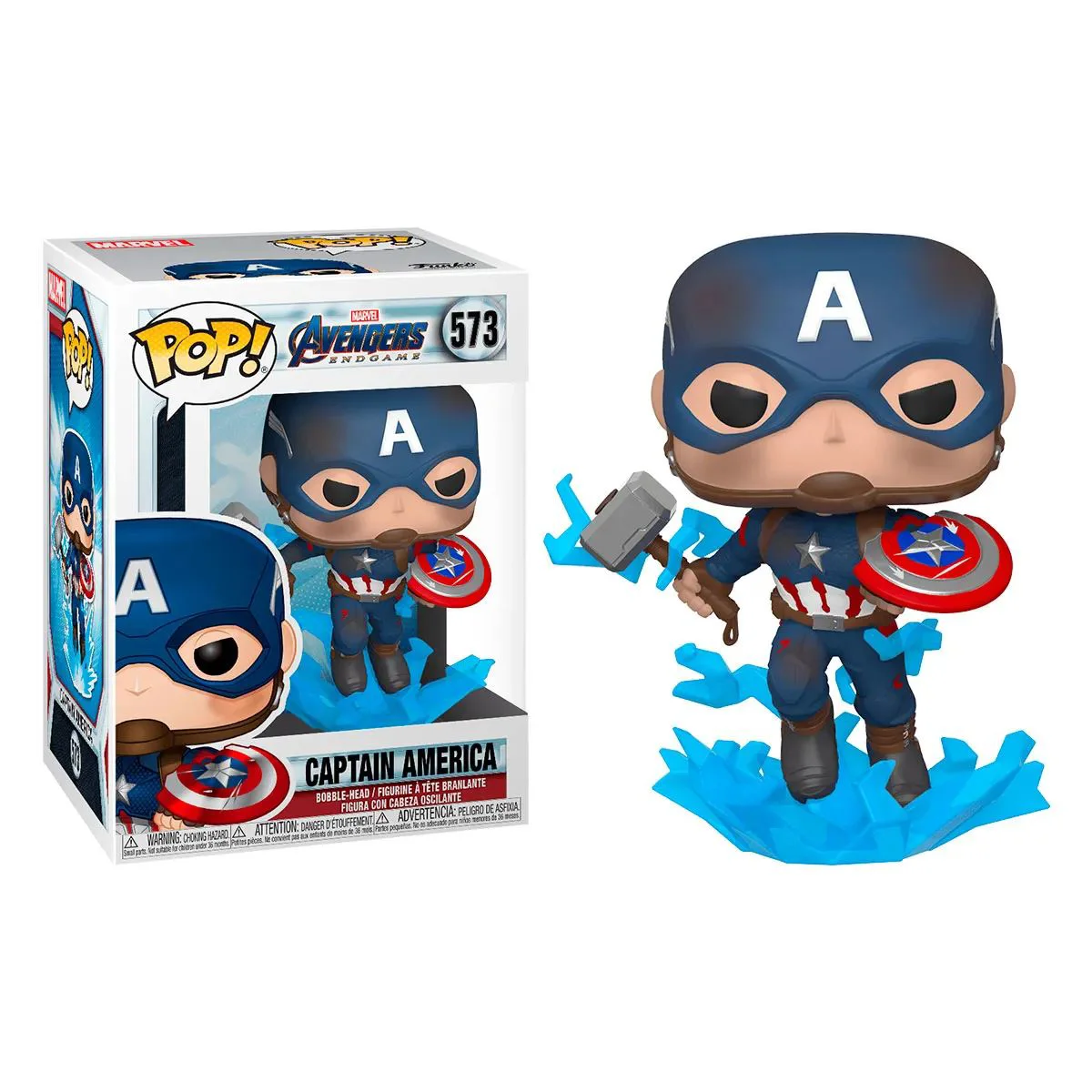 Figurina Funko Pop Capitan America, seria Avengers Endgame