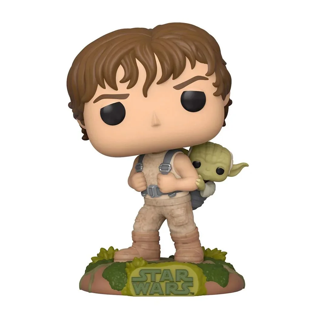 Figurina Funko Pop Luke Skywalker si Yoda foto