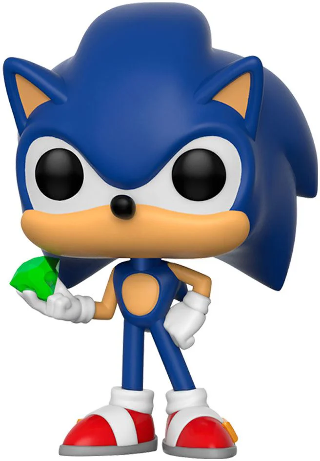 Figurina Funko Pop Sonic cu smarald