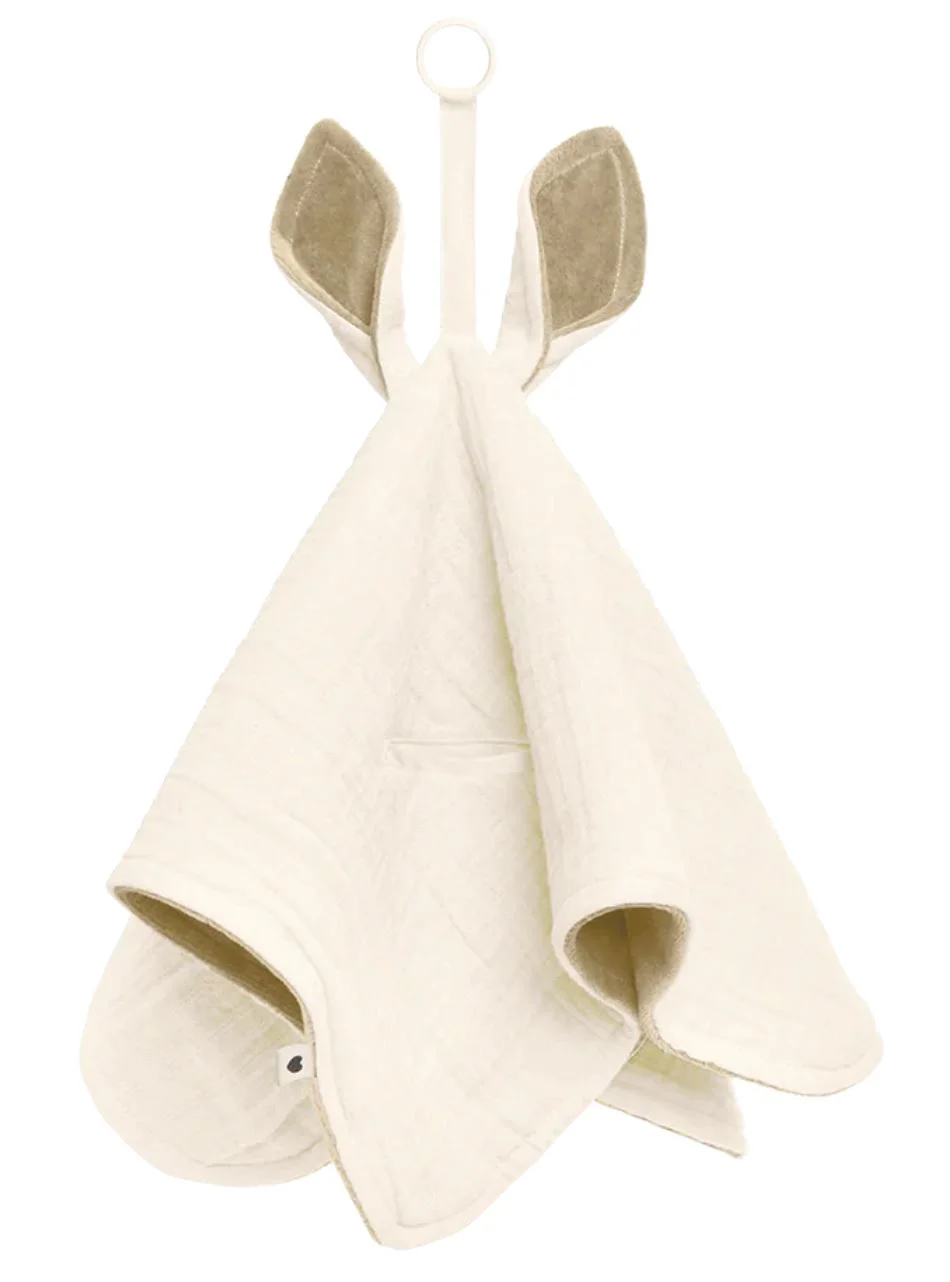 Одеяло с ушками BIBS Kangaroo Ivory