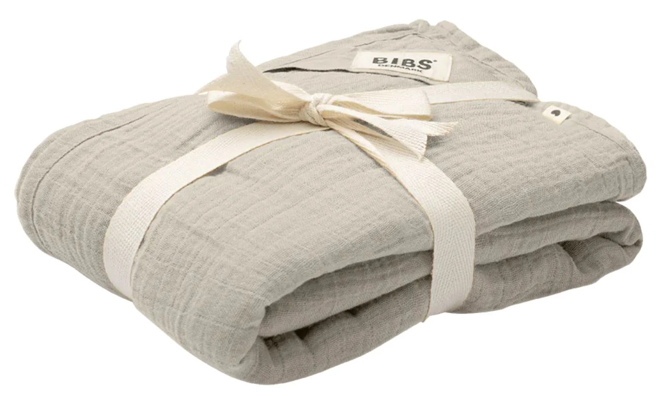 Муслиновое одеяло BIBS Swaddle Sand, 120x120 см
