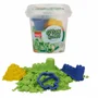 Caldarusa cu nisip kinetic Crafy Sand Verde, 350 g.