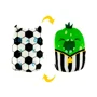 Jucarie de plus 2 in 1 Cats Vs Pickles Pisica/Castravete Fotbal, 15 cm