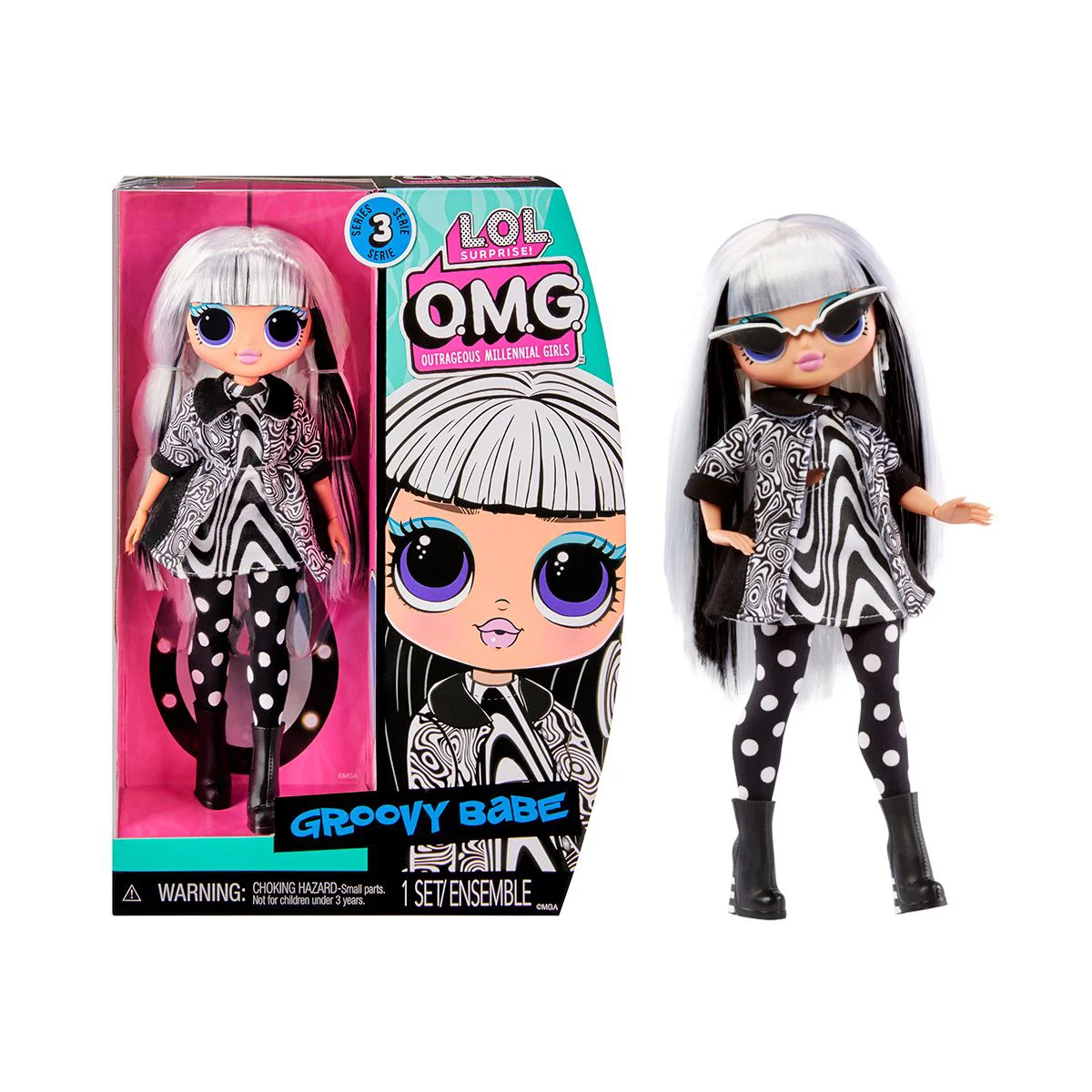 image for Papusa cu accesorii L.O.L. Surprise! OMG HoS S3 Copil foto