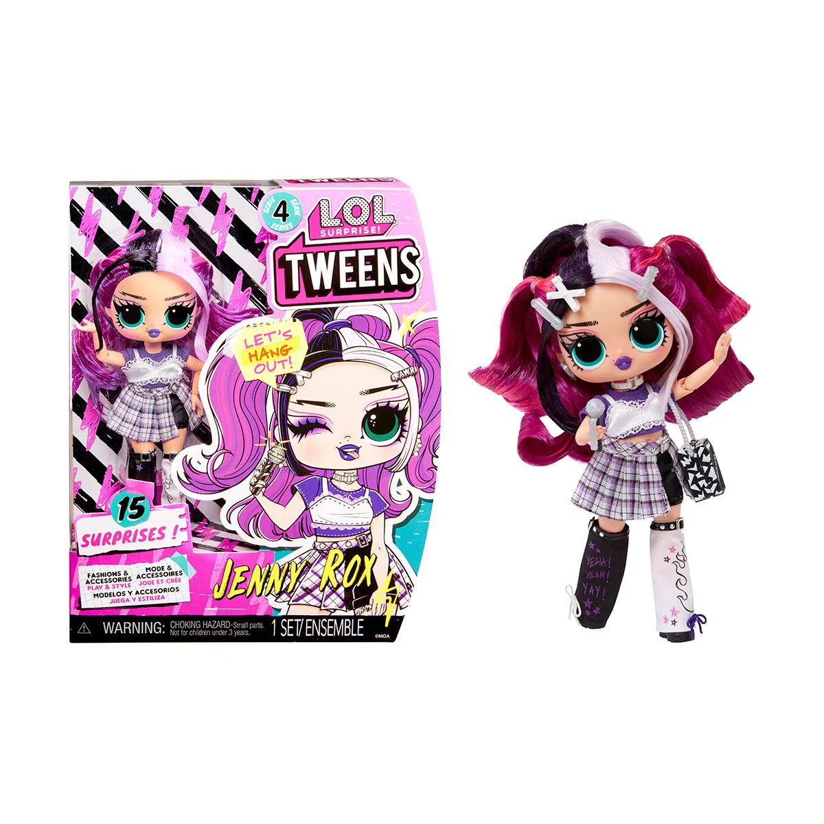 image for Papusa L.O.L. Surprise! Tweens S4, Jenny Rox foto