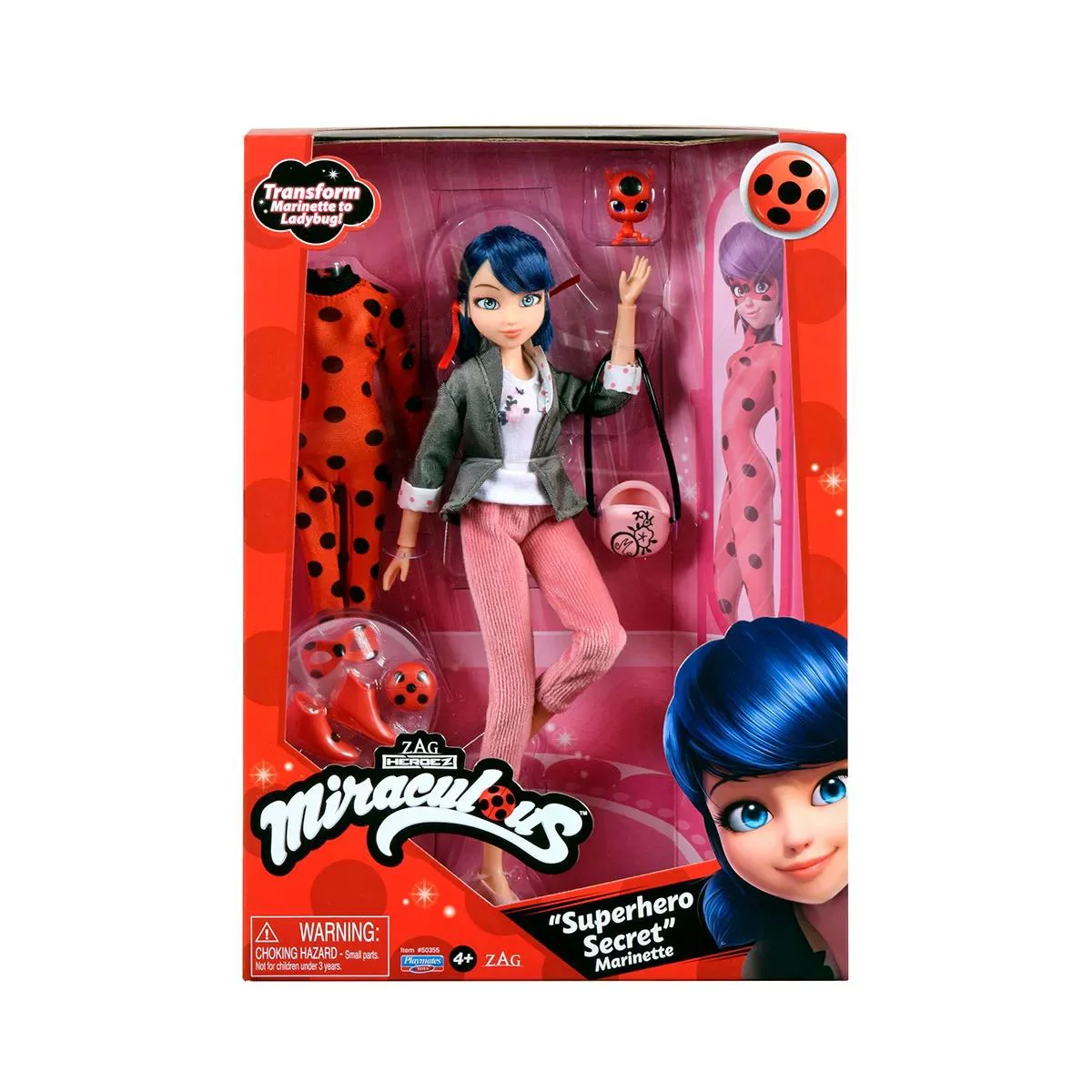 Кукла Miraculous Леди Баг, Суперсекрет Маринетт, 26 см